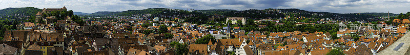 全景图Tübingen -全景